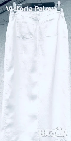 Красива модерна пола груб лен LOUIS LONDON COLLECTION , снимка 8 - Поли - 51208044