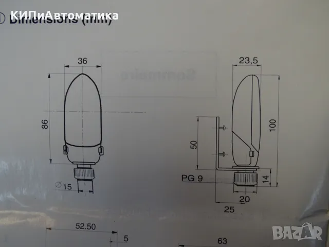 Фотоелектрически сензор Honeywell Lumandar 3000 Cometa FF-LAMT30RH Photoelectric switch, снимка 11 - Резервни части за машини - 47789394