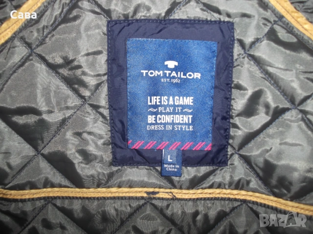 Зимно яке TOM TAILOR  мъжко,М-Л, снимка 7 - Якета - 53225630