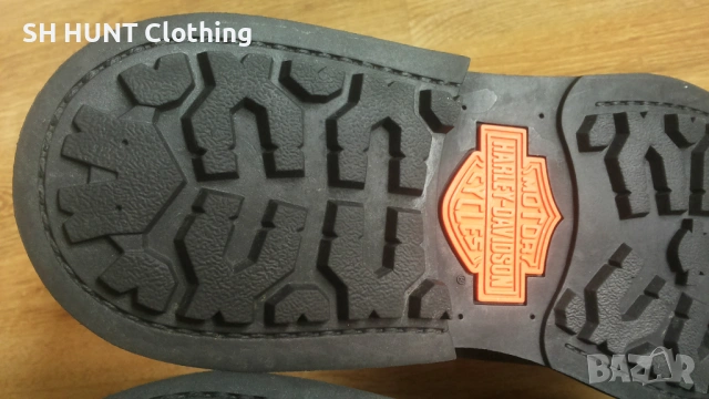 HARLEY DAVIDSON Scout Boot Leather размер EUR 45 обувки естествена кожа - 2391, снимка 15 - Мъжки боти - 53866371