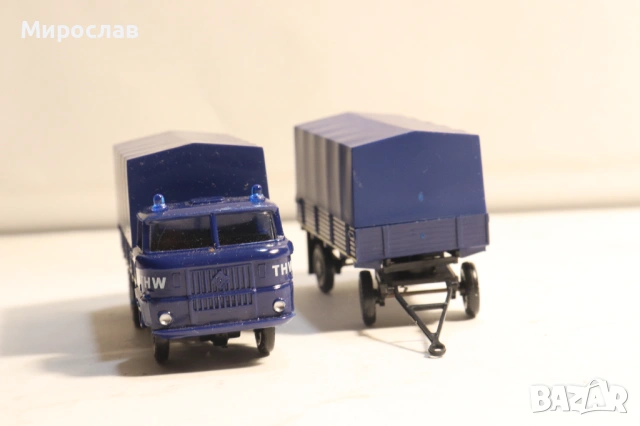 S.E.S. H0 1/87 IFA ИФА КАМИОН МОДЕЛ КОЛИЧКА ИГРАЧКА, снимка 3 - Колекции - 53813495