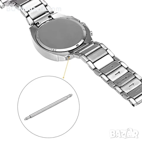 Комплект от 270 стоманени патенти за часовници смяна на верижки каишки инструмент за часовникари, снимка 2 - Други инструменти - 50973859