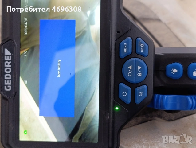 gedore kl-0880-10 видео ендоскоп, снимка 2 - Камери - 54127272