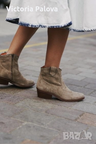 Детски ботуши MANGO KIDS естествена кожа , снимка 13 - Детски боти и ботуши - 51452600