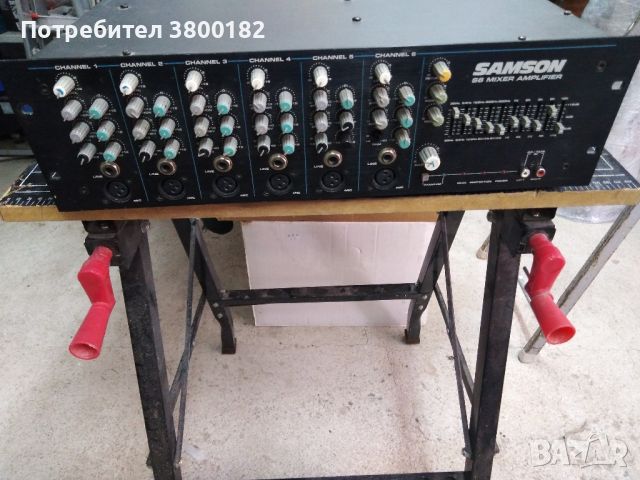 SAMSON S6 MIXER AMPLIFIER, снимка 2 - Ресийвъри, усилватели, смесителни пултове - 46444384