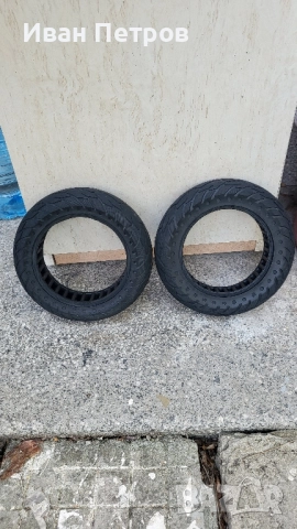 Гуми 10цола Тротинетка Непукащи, снимка 2 - Скутери и тротинетки - 51635185