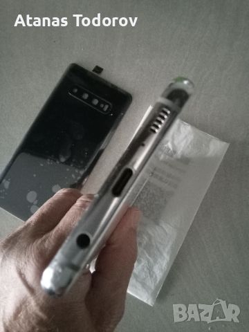 Продавам Смартфон Самсунг S10+/плюс/ със счупен дисплей за ремонт плюс  нов заден капак ., снимка 5 - Samsung - 45404558