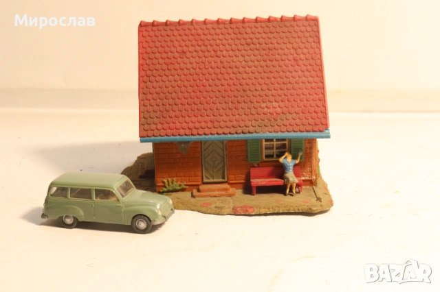 FALLER? KIBRI?VOLLMER H0 1/87 КЪЩА СГРАДА ВАГОН ВЛАК ЖП