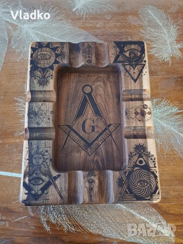 Пепелник за пури , снимка 5 - Декорация за дома - 54024087