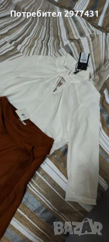 Дамска пола и риза , снимка 3 - Комплекти - 45745444