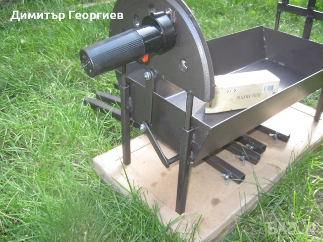 Барбекю на дървени въглища с въртящи се шишове, снимка 7 - Барбекюта - 54019650