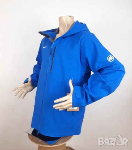Mammut Alto Guide HS - Оригинално мъжко хардшел яке размер XL, снимка 3 - Якета - 51869556