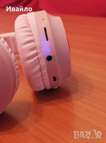 Безжични Bluetooth слушалки HOCO W27 за момиче, снимка 4 - Слушалки и портативни колонки - 52292781