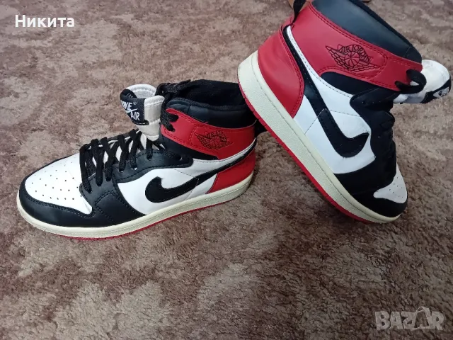 Найк Air Jordan-кожен кец 38-39 номер, снимка 2 - Кецове - 50223507