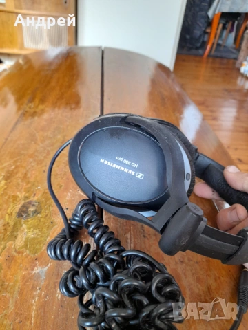 Стари слушалки Sennheiser HD 380 PRO, снимка 5 - Други ценни предмети - 53327224