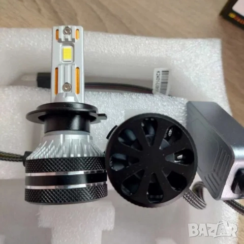 Лед крушки H7, H4, H1, LED | Canbus 180W 60000LM | Гаранция 6 месеца, снимка 7 - Аксесоари и консумативи - 44226309