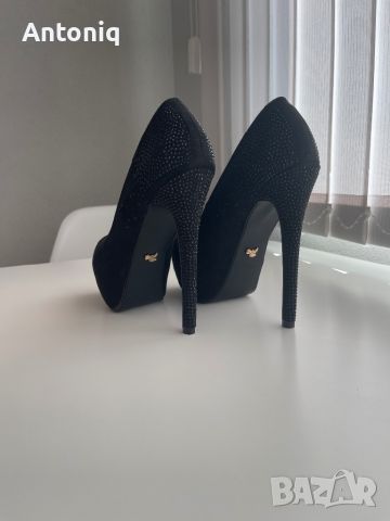 Дамски официални обувки на ток, снимка 2 - Дамски обувки на ток - 45682008