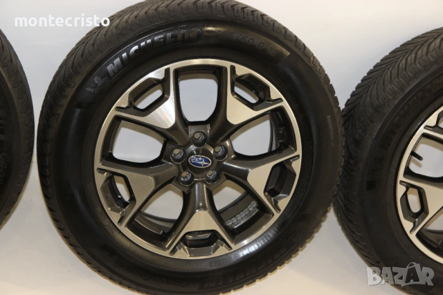 Алуминиеви джанти Subaru XV (2018-2026г.) 17 цола 5x100 56.1 Гуми 225 60 17 Michelin, снимка 13 - Гуми и джанти - 53933670