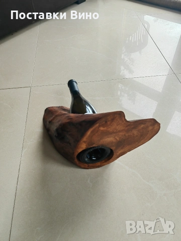 Стойка за бутилка вино, снимка 4 - Други стоки за дома - 54077119