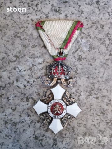 Орден за гражданска заслуга с корона 5та степен , снимка 3 - Колекции - 45021320