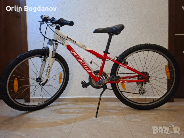 Велосипед SPECIALIZED 24'' гуми + звънец + 2 странични ръкохватки