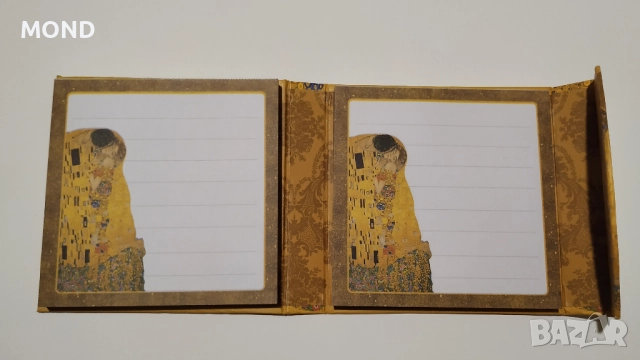 Густав Климт "Целувката" компактно тефтерче, снимка 8 - Други - 52867100