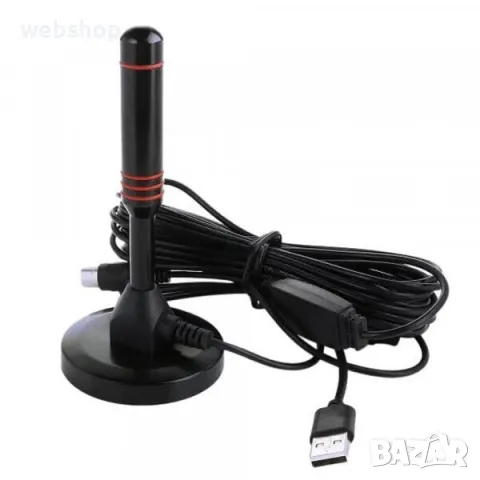 Цифрова Вътрешна Антена с вграден усилвател и магнитна основа, снимка 2 - Друга електроника - 49254925