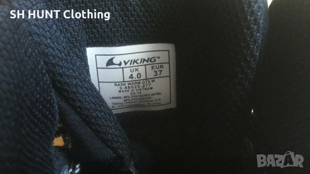 VIKING RASK WARM GORE-TEX Winter Boots размер EUR 37 дамски детски водонепромокаеми - 1308, снимка 18 - Бебешки боти и ботуши - 51240905