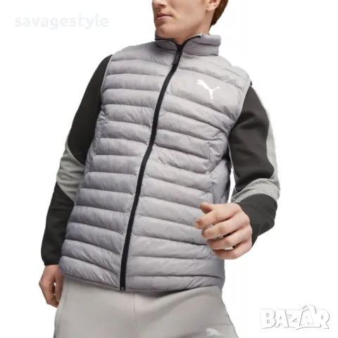 Мъжки елек PUMA Packlite Primaloft Vest Grey, снимка 4 - Якета - 47672194