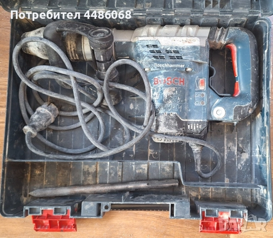 Къртач за къртене на бетон електрически SDS MAX BOSCH GSH 5 CE 6кг