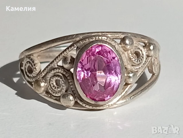 Руско сребро , снимка 4 - Пръстени - 51316545