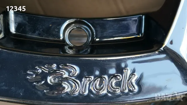 нови никелирани джанти BROCK 17’’5x114,3 -№774, снимка 9 - Гуми и джанти - 49780399