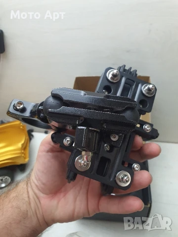 Gub Стойка за Мотор с Демпфер за всякакви голями телефони върти се на всякъде, снимка 4 - Аксесоари и консумативи - 51068207