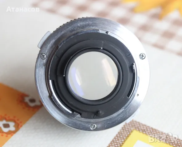 Olympus OM Zuiko Auto-S 50mm f/1.8 обектив Олимпус 50мм, снимка 5 - Обективи и филтри - 49614006