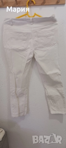 Дамски зимни бели дънки р-S, снимка 2 - Дънки - 51836360