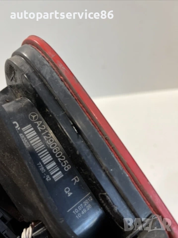 Заден десен вътрешен стоп за Mercedes W212 2.2 CDI (2012) A2129060258 , снимка 2 - Части - 54204072