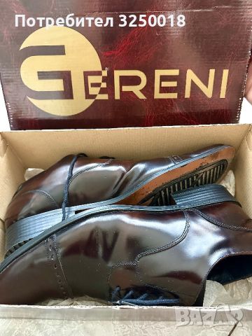 Мъжки обувки Gereni номер 44, снимка 1 - Официални обувки - 45527680