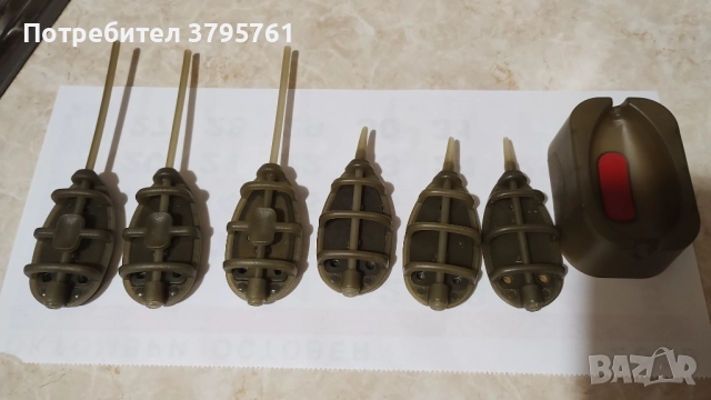  Фидер сет + подарък, снимка 11 - Въдици - 52187660