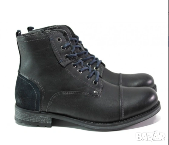 боти от естествена кожа с вълнен хастар S.Oliver номер 45 