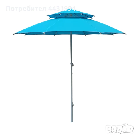 Градински чадър чадър Muhler U5060, 240cmx230cm, снимка 1