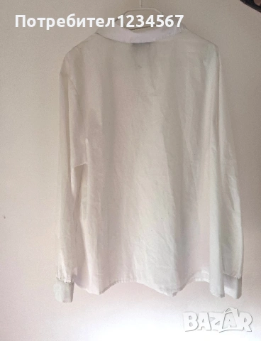 Бяла риза Nikole Collection , снимка 7 - Ризи - 53778202