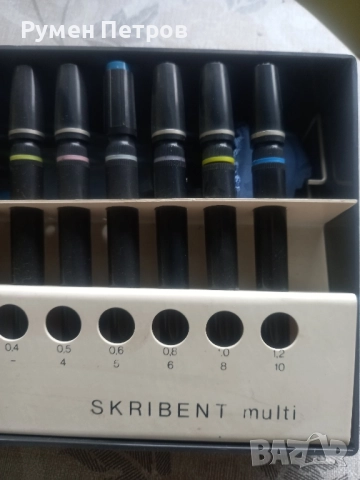 Рапидографи SKRIBENT multi., снимка 3 - Други ценни предмети - 52020885