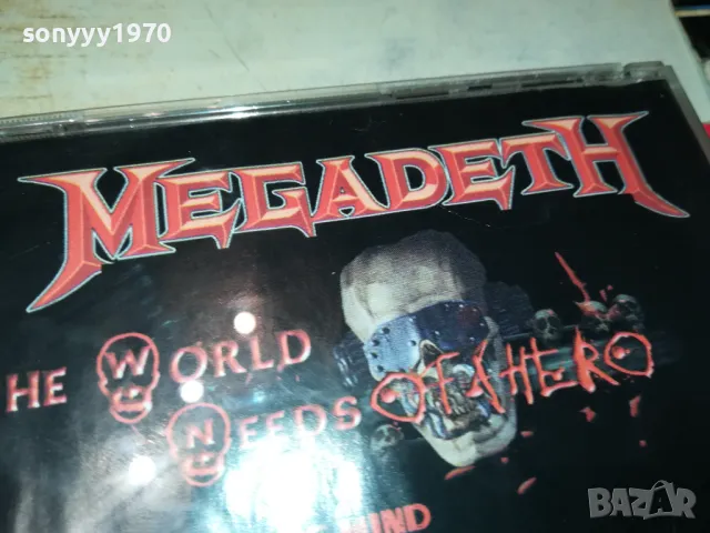 MEGADETH 2001 ORIGINAL CD 1804252028, снимка 13 - CD дискове - 49944880