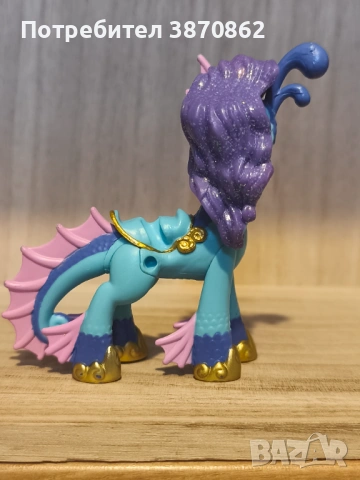 Играчка пони - Hatchimals Pixies Rider, Lagoon Lily Pixie, снимка 2 - Фигурки - 53198018