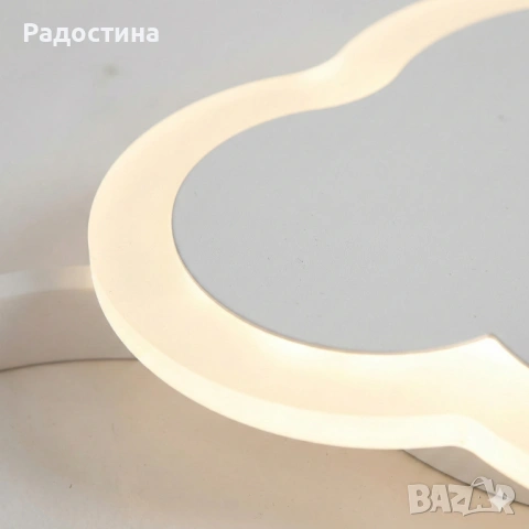 LED плафон „Облаци“ – 42W | 52×31×6 см | Чисто нов, снимка 5 - Лампи за таван - 53383144