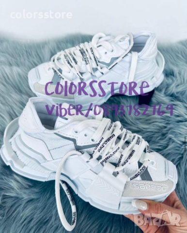 Мъжки бели маратонки  Dolce&Gabbana кодBr52E, снимка 1 - Маратонки - 45006604