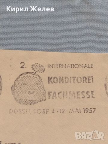 Стар пощенски плик с марки и печати Германия 1957г. За КОЛЕКЦИОНЕРИ 45900, снимка 3 - Филателия - 46257833