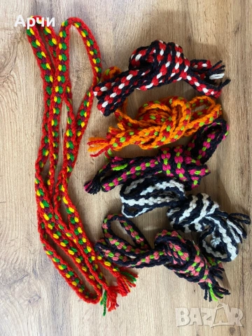 Вълнени ръчно изработени коланчета , снимка 10 - Други - 46453537