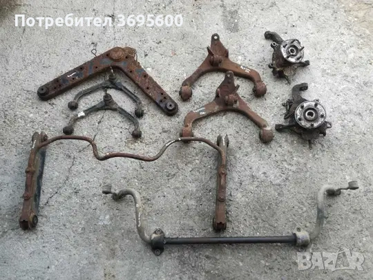 Jeep Cherokee Чероки носачи носач стаб щанга предни шенкели преден шенкел главина