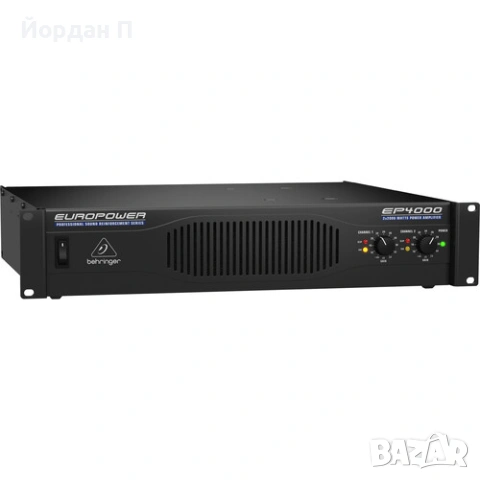 Behringer EP 4000 EUROPOWER, снимка 2 - Ресийвъри, усилватели, смесителни пултове - 53661575